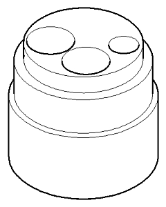 adaptateur Dornbracht EHM-WT gratuit. 09240314910-00 chromé