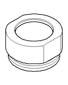 Dornbracht Nippel - 092403173-00 chrom
