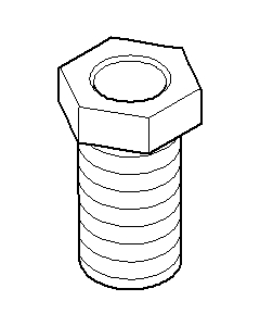 Dornbracht screw nip. expiration l=25 092403203-07 raw nickel-plated