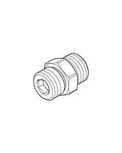 mamelon Dornbracht 2000 /2x1/2 et D10 09240324290 brut