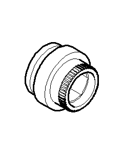 Dornbracht nipple WT - 092404115-00 chrome