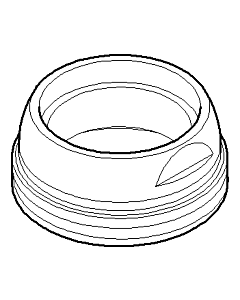 Dornbracht nut M40 x 2000 - 092404141-00 60x60x30_chrom