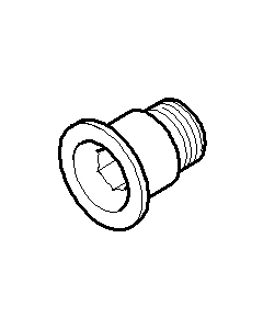 Dornbracht Schraubnippel M8 x 1 092404249-00 chrom