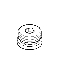 Dornbracht Schraubnippel M12 x 1 092404289-00 chrom