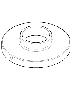 Dornbracht Ros. Thermostat Wannenr. vc 092720016-00 20,5 mm Chrom