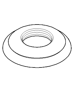 Dornbracht rose.g 3/4-da=55 ut,wfb ath 092735001-09 60 x 60 x 25_laiton