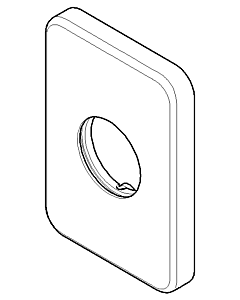 Dornbracht Rosette UP-Ventil LULU - 092771006-00 chrom