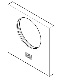 Dornbracht rosette 092773018-47 champagne