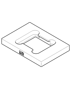 Dornbracht rosette 092773024-00 chrome
