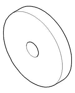 Dornbracht rosette 092774002-28 092774002 D. 55 x 9.5 mm brushed brass