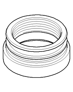 Dornbracht rosette - 092776001-00 48x22x48_chrom