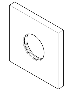 Dornbracht Rosette Geruchsverschluß 092778021-00 chrom