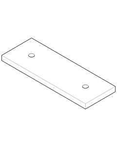 Dornbracht plate - 092778025-00 170x80x30_chrom