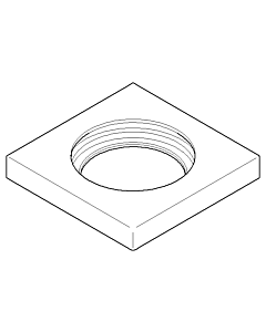 Dornbracht rosace 092778040-08 platine