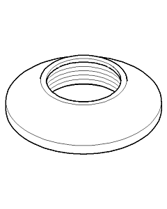 Dornbracht Rosette 092780016-00 092780016 D.60 x 13,5 mm chrom