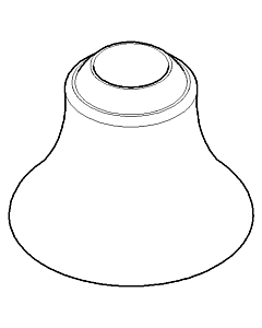 Dornbracht Ros.g 3/4-da=60 ut+wfb 092782001-06 matt platinum