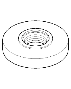 Dornbracht Rosette - 092787002-00 chrom, chrom