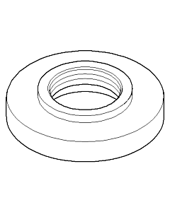 Dornbracht rosace 092787033-06 platine mat