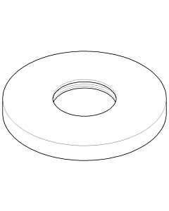 Dornbracht rosace 092788007-06 092788007 D.135 x 15,5 mm platine mat