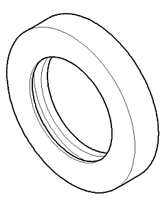 Dornbracht Rosette Schwenkventil Sch 092789004-06 platin matt