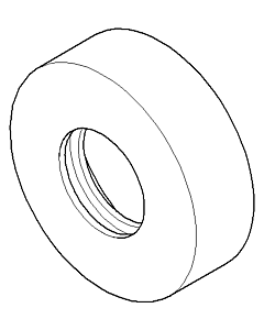 Dornbracht Rosette Duschstele TARA. 092789110-00 chrom