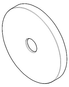 Dornbracht rosace - platine mat 092789111-06 platine mat