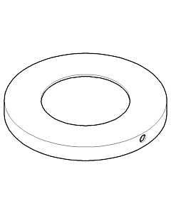 Dornbracht rosette THT stand - 092789113-00 chrome