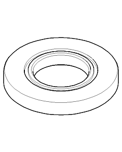 Dornbracht rosace 092790002-00 chromé