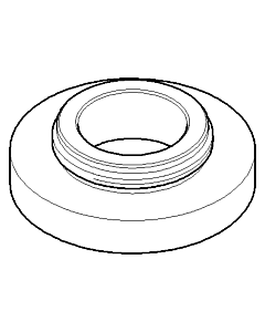 Dornbracht rosette outlet WT wall M 092792006-00 60x60x25_chrom
