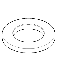 Dornbracht Ros. Batte à trois trous WT. 092792012-00 Circle chromé