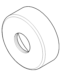 Dornbracht Rosette G 3/4 092793010-00 chrom