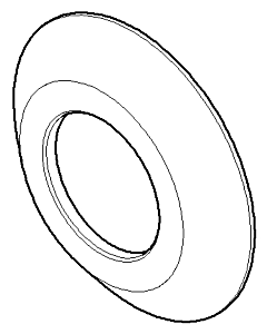 Dornbracht Rosette Source chrom 092794001-00 x 9 x D 28,1 mm Chrom