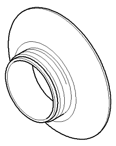Dornbracht Rosette 092794003-00 chrom