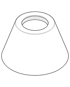 Dornbracht rosette WFB stand - 092794005-00 chrome