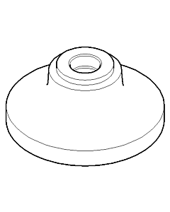 Dornbracht Rosette D58 mm 092795001-47 champagne