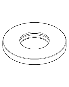 Dornbracht rosette 092796004-10 matt white