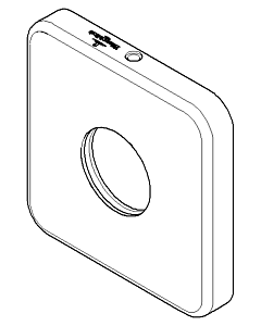 Dornbracht rosette - 092796009-00 135 x 85 x 35_chrom