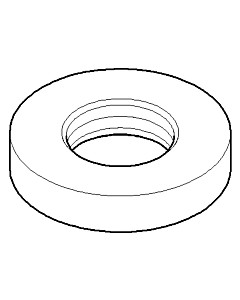 Dornbracht Rosette baignoire inverseur 2 voies 092797013-00 chromé