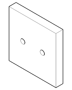 Dornbracht rosette Kneipp-WAB m.Schl 092797022-06 platinum matt