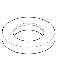 Dornbracht Rosette EHM 092797040-06 platin matt