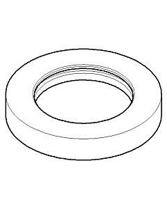 Dornbracht bague 60x10 platine mat 092810055-06 D 38,2 x 10 mm platine brossé