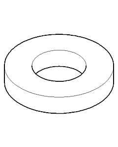 Dornbracht bague 55x10 platine mat 092810064-06 D 55 x D 27,3 x 10 mm platine brossé