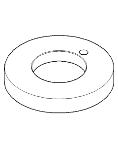 Dornbracht Ring 55 x 9, DLB- TARA. -89 092810133-08 platin, matt