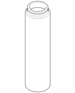 tube Dornbracht 09282224420-06 09282224420 47 x 47 x 182 mm platine mat