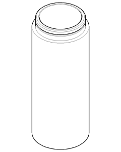 Dornbracht body 092822305-06 092822305 D.48 x 120 mm matt platinum