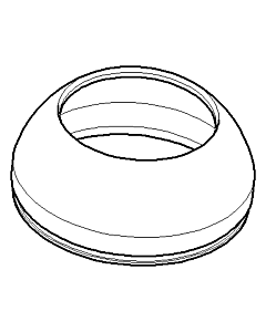 Dornbracht Haube EHM-WT/-Bidet HYPE 092830010-00 chrom