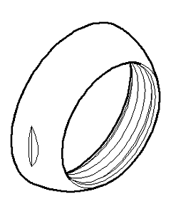 Dornbracht hood - 092830015-00 chrome