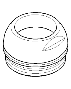 capot Dornbracht M40 x 2000 - 092830016-00 60x55x30_chrom