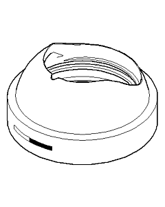 Dornbracht Haube 092830032-06 092830032 D.45 x 22,7 mm platin matt