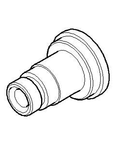 raccord Dornbracht 09290500520-06 09290500520 D.23,5 x 30 mm platine mat